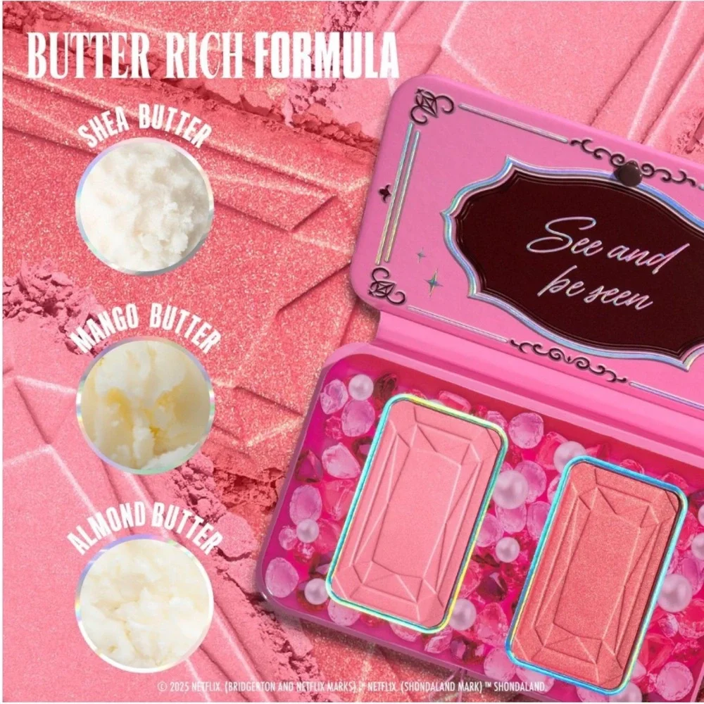 NYX Bridgerton Buttermelt Royal Blush Duo “Wallflower”